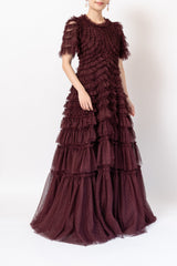 Needle & Thread（ニードル アンド スレッド）のロングドレス結婚式やパーティーにぴったりのレンタルアイテム。