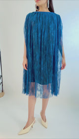 グリーン｜レース｜レンタルドレス｜結婚式お呼ばれ｜MM6 Maison Margiela