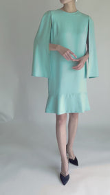 レンタルドレス｜Elisabetta Franchi｜水色｜ミニ丈｜二次会