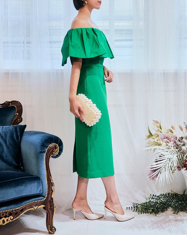 Rebecca Vallance（レベッカ ヴァランス）のミディドレス結婚式やパーティーにぴったりのレンタルアイテム。