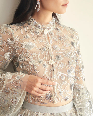 Self - Portrait（セルフ・ポートレート）のロングドレス結婚式やパーティーにぴったりのレンタルアイテム。