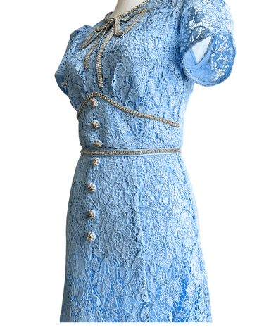 Self - Portrait（セルフ・ポートレート）のロングドレス結婚式やパーティーにぴったりのレンタルアイテム。