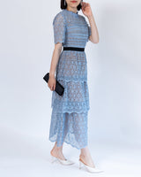 Self - Portrait（セルフ・ポートレート）のロングドレス結婚式やパーティーにぴったりのレンタルアイテム。