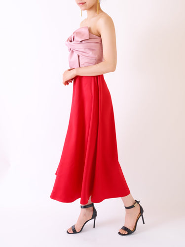 Shakuhachi（シャクハチ）のロングドレス結婚式やパーティーにぴったりのレンタルアイテム。