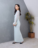 レンタルドレス ｜Shona Joy（ショナ ジョイ）｜アシンメトリーシャーリング ギャザーチュールドレス｜結婚式・二次会・パーティー