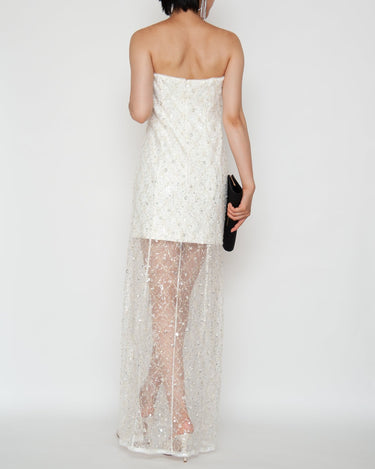 Aidan Mattox（アイダン マトックス）のロングドレス結婚式やパーティーにぴったりのレンタルアイテム。