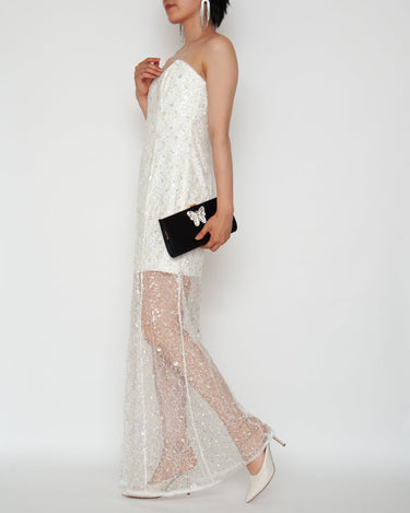 Aidan Mattox（アイダン マトックス）のロングドレス結婚式やパーティーにぴったりのレンタルアイテム。