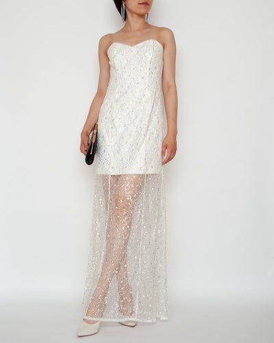 Aidan Mattox（アイダン マトックス）のロングドレス結婚式やパーティーにぴったりのレンタルアイテム。