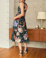 Marchesa Notte（マルケッサ ノッテ）のミディドレス結婚式やパーティーにぴったりのレンタルアイテム。