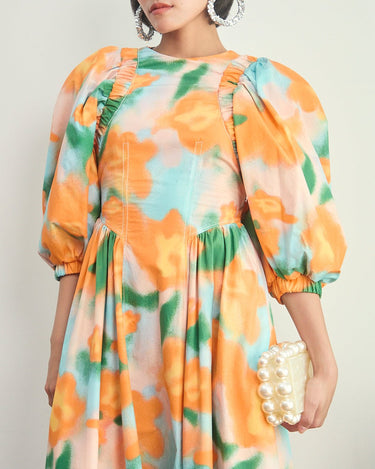 Rejina Pyo（レジーナ ピョウ）のミディドレス結婚式やパーティーにぴったりのレンタルアイテム。