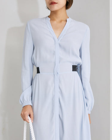 Karl Lagerfeld（カール ラガーフェルド）のミディドレス結婚式やパーティーにぴったりのレンタルアイテム。