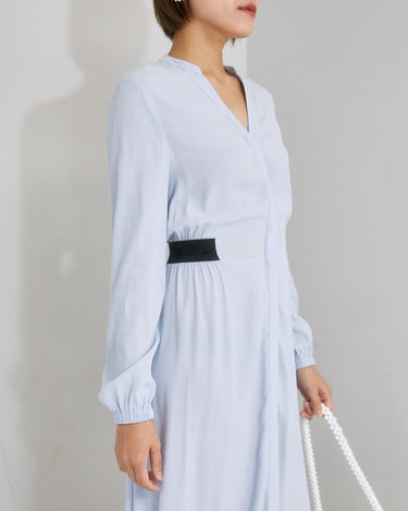 Karl Lagerfeld（カール ラガーフェルド）のミディドレス結婚式やパーティーにぴったりのレンタルアイテム。