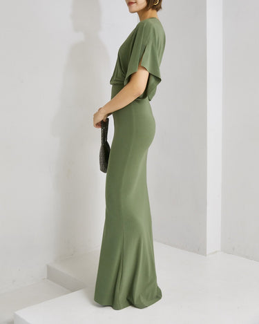 Norma Kamali（ノーマ カマリ）のロングドレス結婚式やパーティーにぴったりのレンタルアイテム。