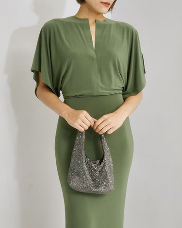 Norma Kamali（ノーマ カマリ）のロングドレス結婚式やパーティーにぴったりのレンタルアイテム。