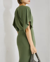 Norma Kamali（ノーマ カマリ）のロングドレス結婚式やパーティーにぴったりのレンタルアイテム。