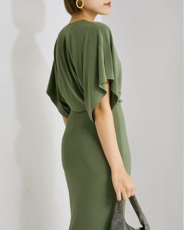 Norma Kamali（ノーマ カマリ）のロングドレス結婚式やパーティーにぴったりのレンタルアイテム。