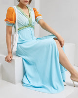 Saloni（サローニ）のロングドレス結婚式やパーティーにぴったりのレンタルアイテム。