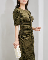 Sea New York（シー ニューヨーク）のミディドレス結婚式やパーティーにぴったりのレンタルアイテム。