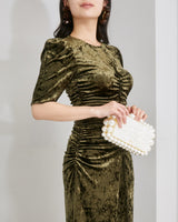 Sea New York（シー ニューヨーク）のミディドレス結婚式やパーティーにぴったりのレンタルアイテム。