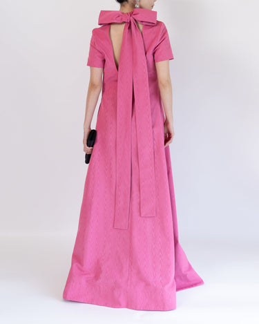 レンタルドレス｜Staud｜ピンク｜ロング丈｜パーティー