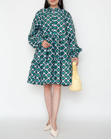 Stine Goya（スティーヌ ゴヤ）のひざ丈ドレス結婚式やパーティーにぴったりのレンタルアイテム。