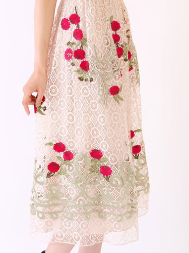 Temperley London（テンパリー ロンドン）のミディドレス結婚式やパーティーにぴったりのレンタルアイテム。