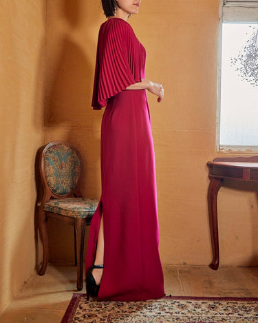 レンタルドレス｜Theia｜ピンク｜ロング丈｜パーティー