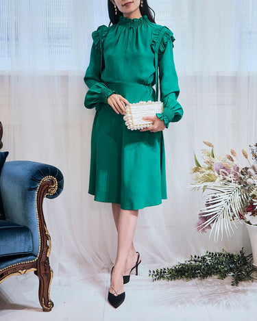 Tod's（トッズ）のミディドレス結婚式やパーティーにぴったりのレンタルアイテム。