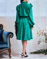 Tod's（トッズ）のミディドレス結婚式やパーティーにぴったりのレンタルアイテム。