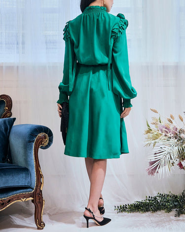 Tod's（トッズ）のミディドレス結婚式やパーティーにぴったりのレンタルアイテム。