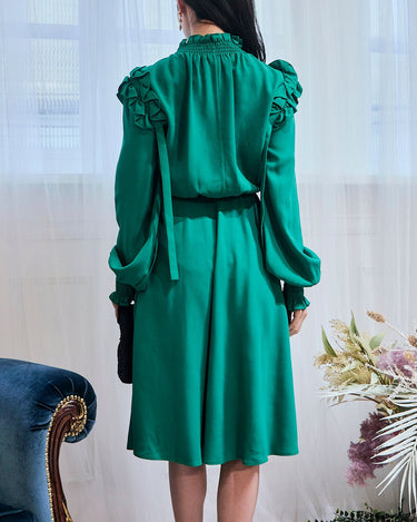 Tod's（トッズ）のミディドレス結婚式やパーティーにぴったりのレンタルアイテム。