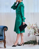 Tod's（トッズ）のミディドレス結婚式やパーティーにぴったりのレンタルアイテム。