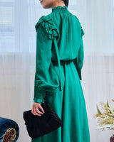 Tod's（トッズ）のミディドレス結婚式やパーティーにぴったりのレンタルアイテム。