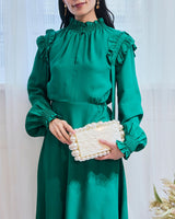 Tod's（トッズ）のミディドレス結婚式やパーティーにぴったりのレンタルアイテム。