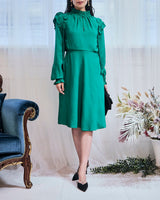 Tod's（トッズ）のミディドレス結婚式やパーティーにぴったりのレンタルアイテム。