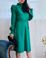 Tod's（トッズ）のミディドレス結婚式やパーティーにぴったりのレンタルアイテム。