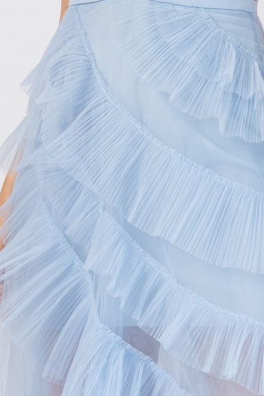 Bcbgmaxazria（ビーシービージーマックスアズリア）のロングドレス結婚式やパーティーにぴったりのレンタルアイテム。