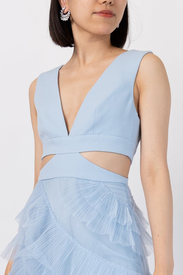 Bcbgmaxazria（ビーシービージーマックスアズリア）のロングドレス結婚式やパーティーにぴったりのレンタルアイテム。