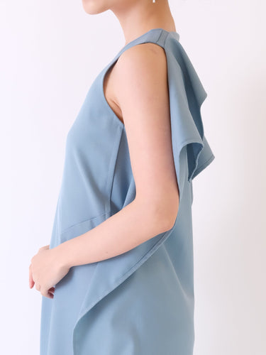 MM6 Maison Margiela（エムエムシックス メゾン マルジェラ）のひざ丈ドレス結婚式やパーティーにぴったりのレンタルアイテム。