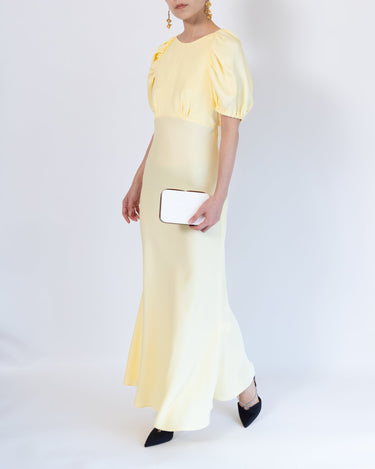 レンタルドレス｜Vanessa Cocchiaro｜イエロー｜ロング丈｜結婚式お呼ばれ