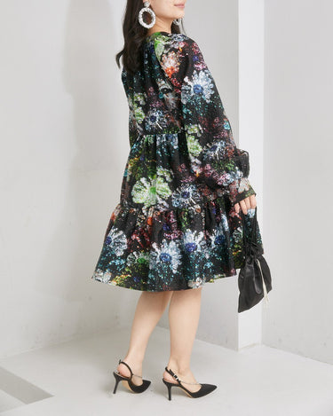 Stine Goya（スティーヌ ゴヤ）のひざ丈ドレス結婚式やパーティーにぴったりのレンタルアイテム。