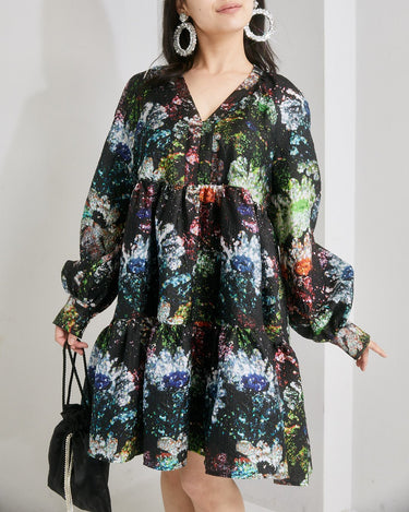 Stine Goya（スティーヌ ゴヤ）のひざ丈ドレス結婚式やパーティーにぴったりのレンタルアイテム。