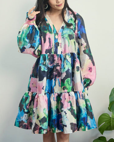 Stine Goya（スティーヌ ゴヤ）のひざ丈ドレス結婚式やパーティーにぴったりのレンタルアイテム。