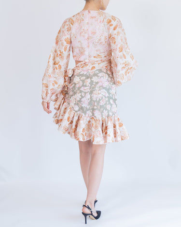 Zimmermann（ジマーマン）のひざ丈ドレス結婚式やパーティーにぴったりのレンタルアイテム。